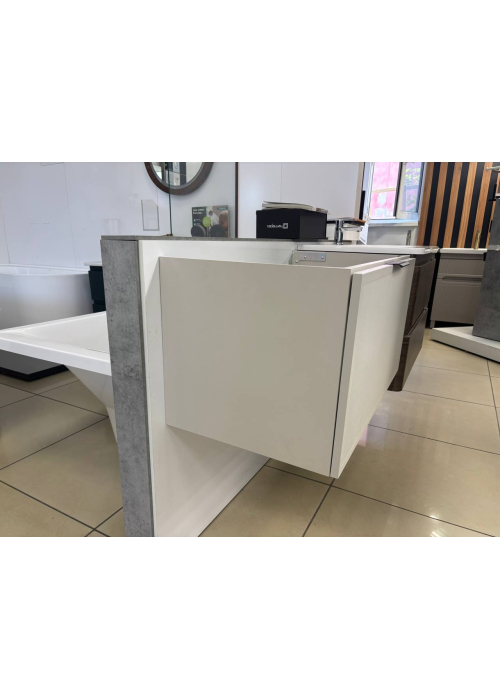 Тумба консольна AQUA RODOS Fabio 80 см, АР000134981 (Кашемір), (Без умивальника, Має пошкодження)
