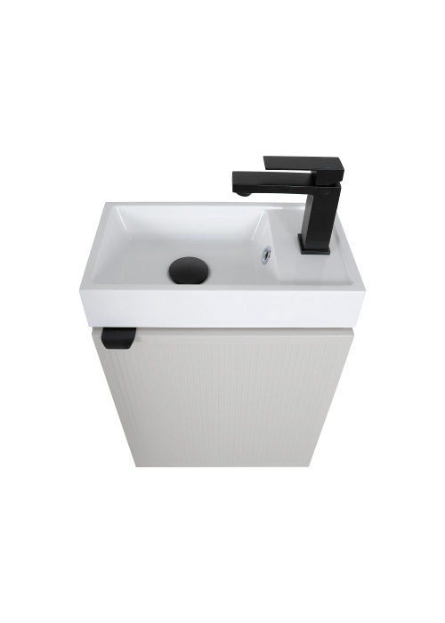 Тумба консольна AQUA RODOS Fabio 40 см з умивальником "MINI", АР000134983 (Кашемір)
