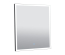 Дзеркало Aqua Rodos Luce black 60x70, сенсор, підсвітка, АР000112804