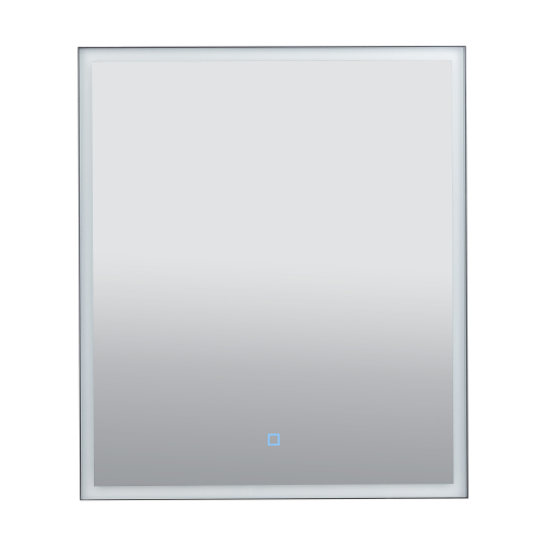 Дзеркало Aqua Rodos Luce black 60x70, сенсор, підсвітка, АР000112804