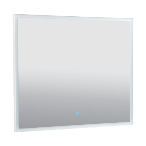 Дзеркало Aqua Rodos Luce black 80x70, сенсор, підсвітка, АР000112805