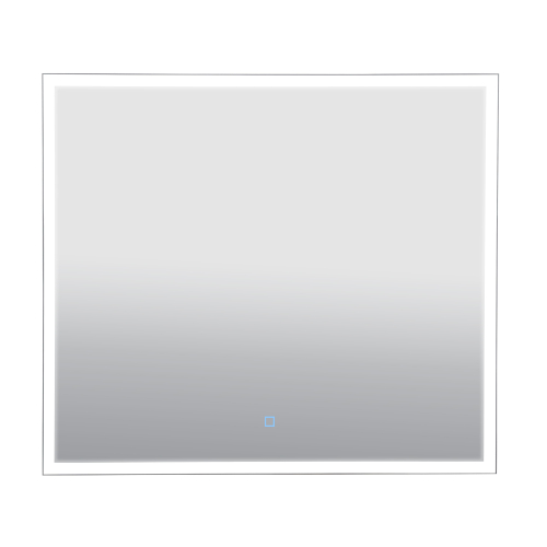 Дзеркало Aqua Rodos Luce black 80x70, сенсор, підсвітка, АР000112805