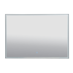 Дзеркало Aqua Rodos Luce black 100x70, сенсор, підсвітка, АР000112806
