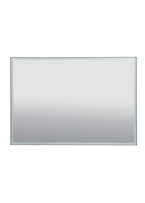 Дзеркало Aqua Rodos Luce black 100x70, сенсор, підсвітка, АР000112806