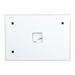 Дзеркало Aqua Rodos Luce black 100x70, сенсор, підсвітка, АР000112806