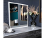 Дзеркало Aqua Rodos Luce black 100x70, сенсор, підсвітка, АР000112806