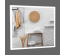 Зеркало Aqua Rodos Luce white 80x70, подсветка, сенсор, АР000112808