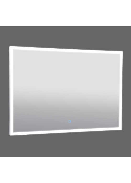 Дзеркало Aqua Rodos Luce white 100x70, сенсор, підсвітка, АР000112809