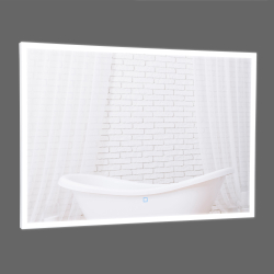 Дзеркало Aqua Rodos Luce white 100x70, сенсор, підсвітка, АР000112809