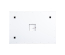 Зеркало Aqua Rodos Luce white 100x70, сенсор, подсветка, АР000112809