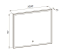 Зеркало Aqua Rodos Luce white 100x70, сенсор, подсветка, АР000112809