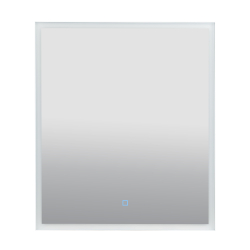 Дзеркало Aqua Rodos Luce white 60x70, сенсор, підсвітка, АР000112807