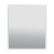 Дзеркало Aqua Rodos Luce white 60x70, сенсор, підсвітка, АР000112807