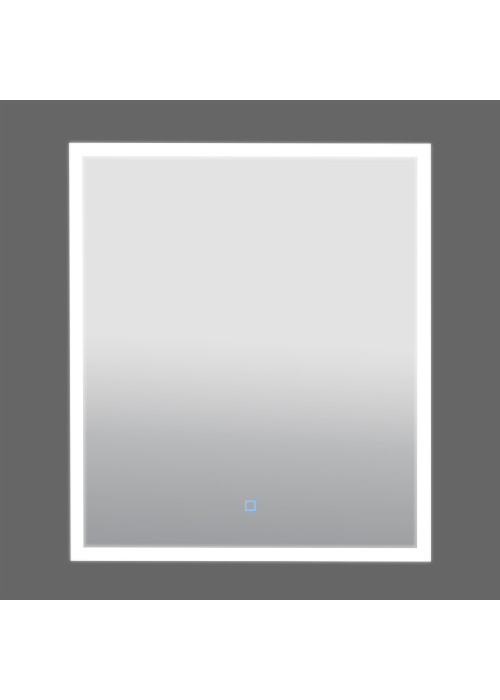 Дзеркало Aqua Rodos Luce white 60x70, сенсор, підсвітка, АР000112807