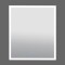 Дзеркало Aqua Rodos Luce white 60x70, сенсор, підсвітка, АР000112807