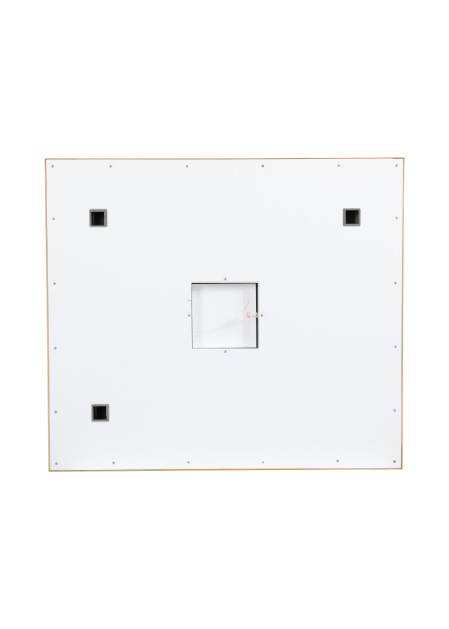 Дзеркало Aqua Rodos Luce gold 80x70, сенсор, підсвітка, АР000113284
