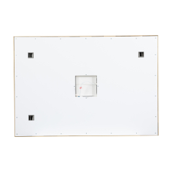 Дзеркало Aqua Rodos Luce gold 100x70, сенсор, підсвітка, АР000113282
