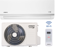 Кондиционер ARDESTO инверторный, 70 м2, A++/A+, до -15°С, Wi-Fi, R32, ACM-24INV-R32-WF-AG-S белый