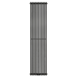 Вертикальний радіатор Betatherm Praktikum 2, H-1800 мм, L-425 мм PV 2180/11 9005M 99