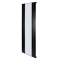 Вертикальний радіатор Betatherm Mirror H-1800 мм, L-609 мм, з дзеркалом LE 1118/08 9005M 99