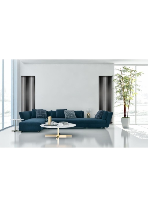 Вертикальний радіатор Betatherm Praktikum 1, H-1800 мм, L-463 мм PV 1180/12 9005M 99