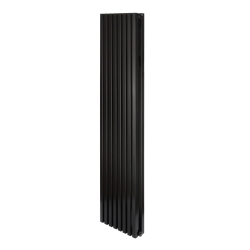 Вертикальний трубчастий радіатор Quantum 2 H-1500 мм, L-325 мм Betatherm BQ 2150/08 9005M 99