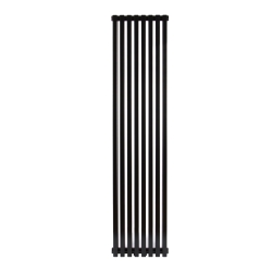Вертикальний трубчастий радіатор Quantum 2 H-1500 мм, L-325 мм Betatherm BQ 2150/08 9005M 99