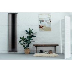 Вертикальний трубчастий радіатор Quantum 2 H-1500 мм, L-325 мм Betatherm BQ 2150/08 9005M 99