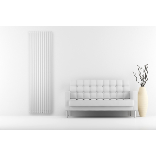 Вертикальний радіатор Betatherm Praktikum 2, H-2000 мм, L-539 мм PV 2200/14 9016M 99