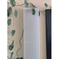 Вертикальний радіатор Betatherm Praktikum 2, H-2000 мм, L-539 мм PV 2200/14 9016M 99