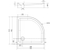 Поддон душевой кабины Cersanit ТАКО 90x16 полукруглый S204-004