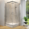 Душевая кабина квадратная CERSANIT BRASCO 80x80x190 Хром S168-005