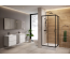 Душова кабіна квадратна CERSANIT BRASCO 90x90x190 Чорний S168-008