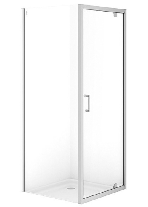 Душова кабіна квадратна Cersanit BRASCO 80x80x190 Хром S168-009