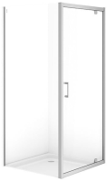 Душевая кабина квадратная Cersanit BRASCO 90x90x190 Хром S168-010