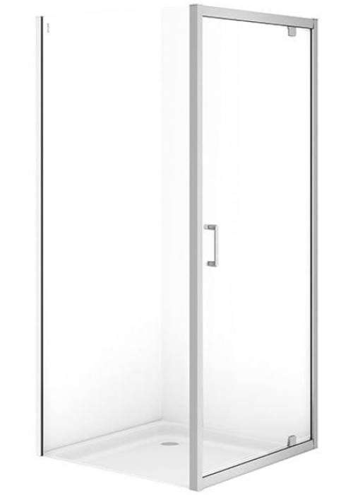 Душова кабіна квадратна Cersanit BRASCO 90x90x190 Хром S168-010