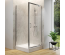 Душевая кабина квадратная Cersanit BRASCO 90x90x190 Хром S168-010