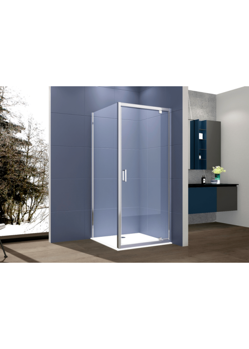 Душова кабіна квадратна Cersanit BRASCO 90x90x190 Хром S168-010