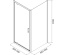 Душевая кабина квадратная Cersanit BRASCO 90x90x190 Хром S168-010