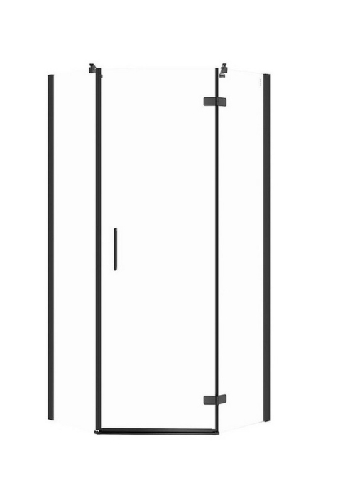 Душова кабіна п'ятикутна Cersanit JOTA 90х90х195 R з розпашними дверми, прозоре скло S160-015 