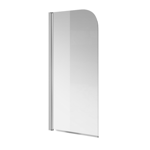 ШТОРКА ДЛЯ ВАННИ Cersanit EASY NEW 140Х70 ОДИНАРНА, ПРОФІЛЬ ХРОМ, ПРОЗОРЕ СКЛО, S301-289