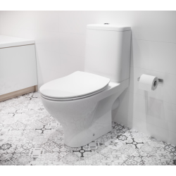 Унітаз-компакт CERSANIT Moduo SBTW CleanOn 651 011 3/5 з бачком і сидінням Slim Soft Close дюропласт K116-003
