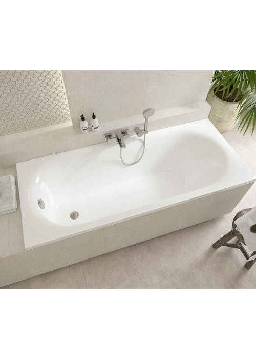 Ванна акрилова Cersanit OCTAVIA 170 x 70 прямокутна з ніжками, S301-253
