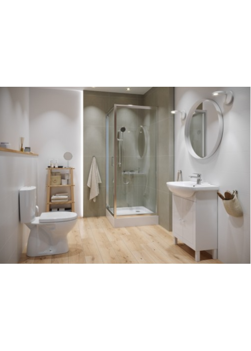 Душова кабіна квадратна Cersanit ARTECO PIVOT 80x80x190 Хром S157-009