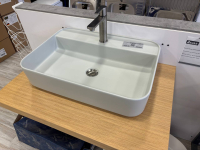 Умивальник на стільницю прямокутний Cielo Cielo Shui Comfort Pomice (пемза) 60х43 см (SHCOLARF-POMICE)