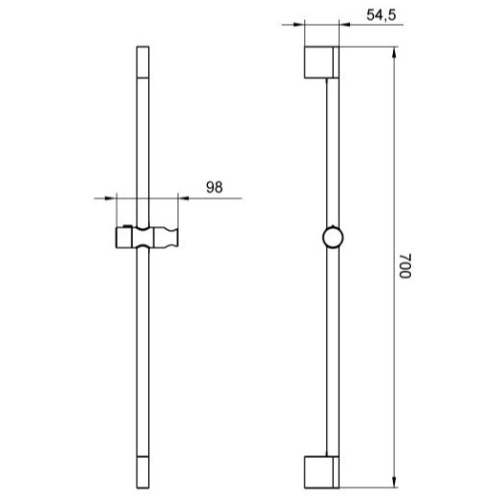 Душова стійка Devit 10270ER