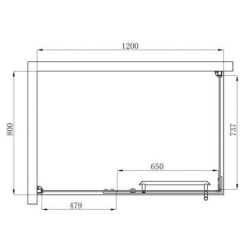 Душовий піддон Devit Comfort 120х80 FTR2323