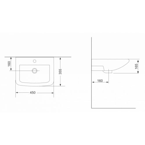 Раковина Devit Small 1013135