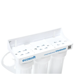 Фільтр Ecosoft Standard, потрійний, поліпропілен + 2 вугільних картриджа FMV3ECOSTD