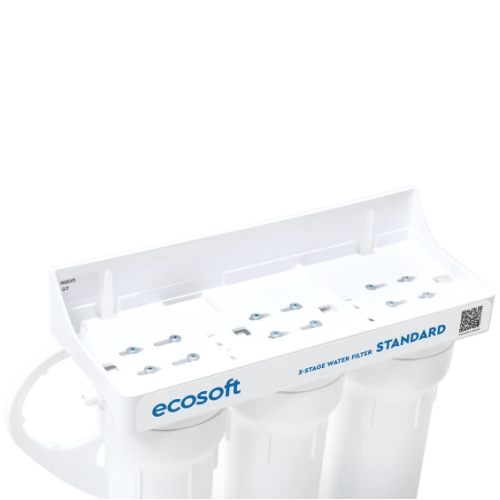 Фільтр Ecosoft Standard, потрійний, поліпропілен + 2 вугільних картриджа FMV3ECOSTD